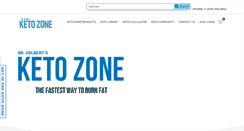 Desktop Screenshot of ketozone.com